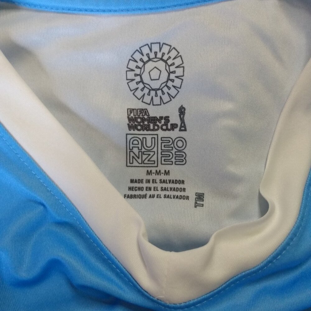 2023 Women's FIFA World Cup Team Argentina Jersey Women's Size M NWT - Picture 7 of 7